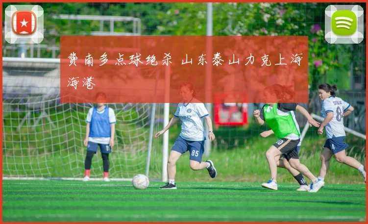 费南多点球绝杀 山东泰山力克上海海港